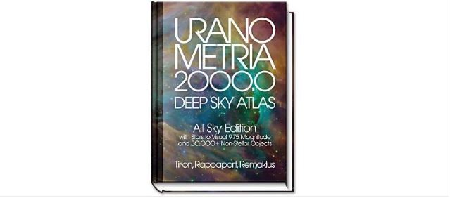 ASTRONOMY LIBRARY URANOMETRIA 2000.0 ALL-SKY EDITION