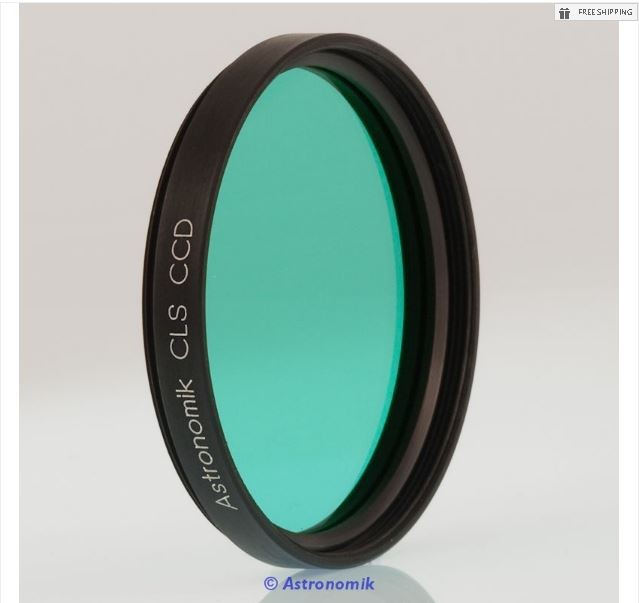 ASTRONOMIK CLS LIGHT POLLUTION FILTER - CCD 2" MOUNTED