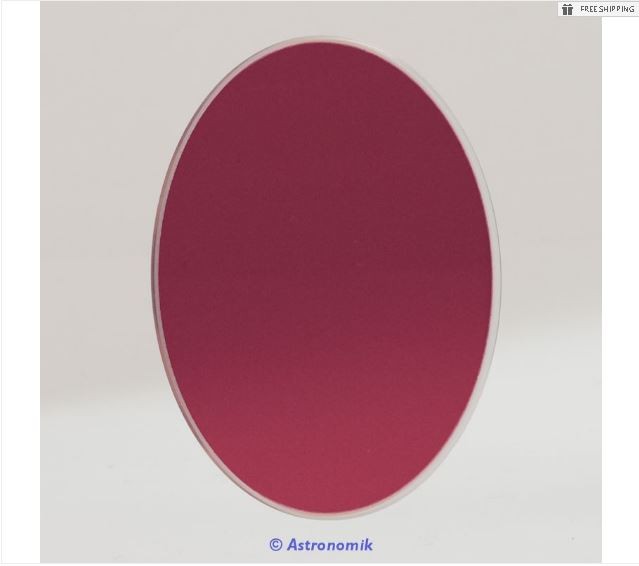 ASTRONOMIK H-ALPHA 12NM CCD FILTER - 50MM ROUND UNMOUNTED