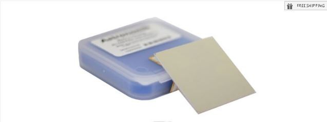 ASTRONOMIK H-ALPHA 6NM CCD FILTER - 50MM SQUARE UNMOUNTED
