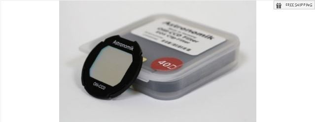 ASTRONOMIK OIII 12NM CCD FILTER - CANON EOS CLIP
