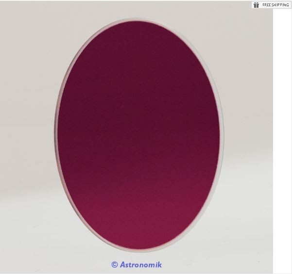 ASTRONOMIK SII 12NM CCD FILTER - 50MM ROUND UNMOUNTED