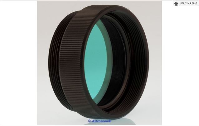 ASTRONOMIK CLS CCD LIGHT POLLUTION FILTER - SC REAR CELL