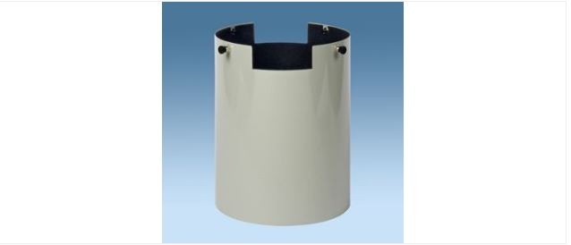 ASTROZAP ALUMINUM DEW SHIELD - CELESTRON 8" HD TELESCOPES- WHITE