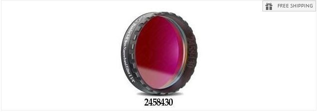 BAADER 8NM SII CCD FILTER - 1.25" ROUND MOUNTED