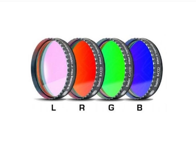 BAADER 36MM LRGBC ROUND MOUNTED FILTER SET