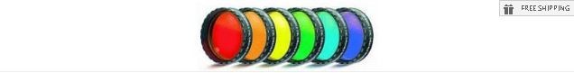 BAADER PREMIUM SIX-PIECE COLOR FILTER SET - 2" ROUND MOUNTED