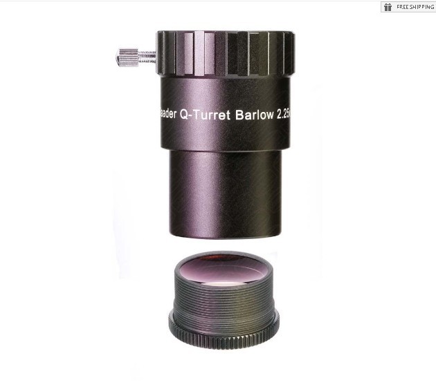 BAADER Q 2.25X BARLOW LENS - 1.25"