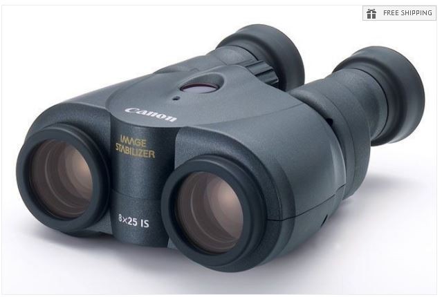 CANON 8 X 25 IS BINOCULARS