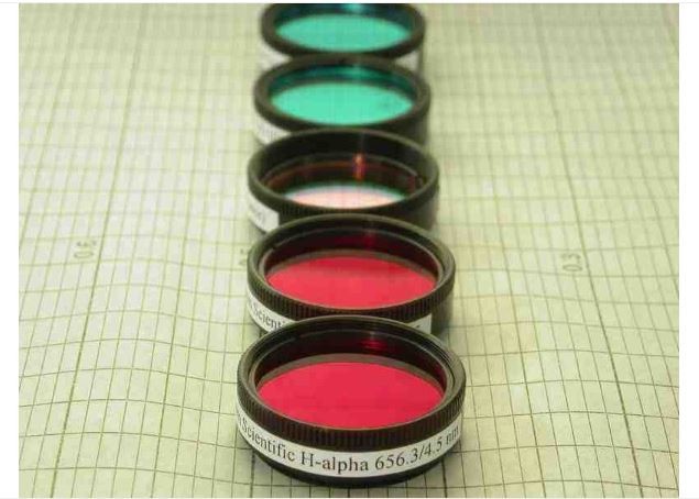 CUSTOM SCIENTIFIC H-ALPHA 10NM FILTER - 1.25" ROUND MOUNTED