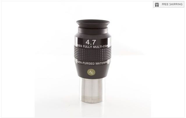 EXPLORE SCIENTIFIC 4.7MM 82º WATERPROOF EYEPIECE - 1.25"