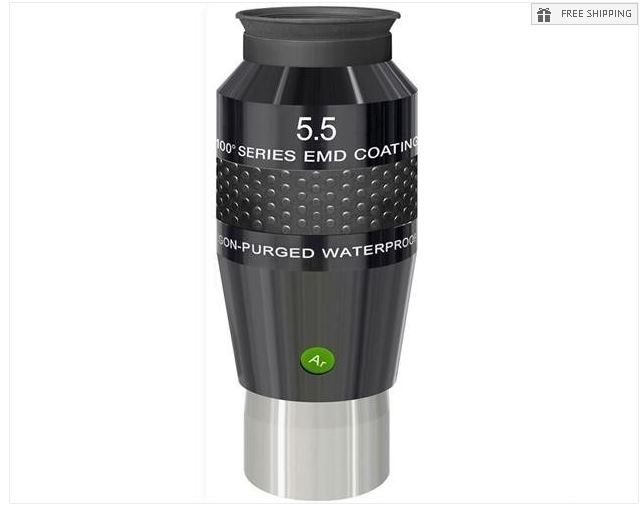 EXPLORE SCIENTIFIC 5.5MM 100º EYEPIECE - 2"