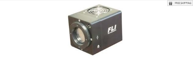 FLI MICROLINE ML1107 MONOCHROME SPECTROSCOPY CCD CAMERA - NO MECHANICAL SHUTTER