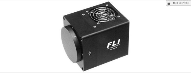FLI MICROLINE ML6303E MONOCHROME CCD CAMERA WITH 45MM SHUTTER