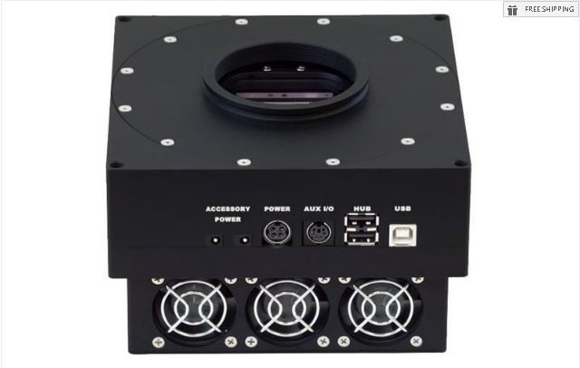 FLI PROLINE PL16803 MONOCHROME CCD CAMERA WITH 63.5MM SHUTTER