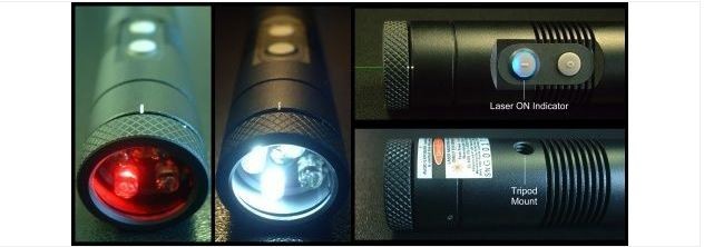 HOTECH ASTRO AIMER GEN II - GREEN LASER, RED/WHITE FLASHLIGHT COMBO