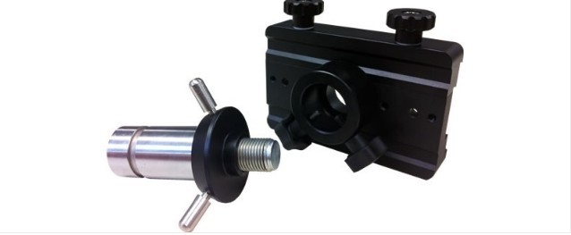 IOPTRON IEQ45-AZ SECONDARY DOVETAIL SADDLE AND SHAFT