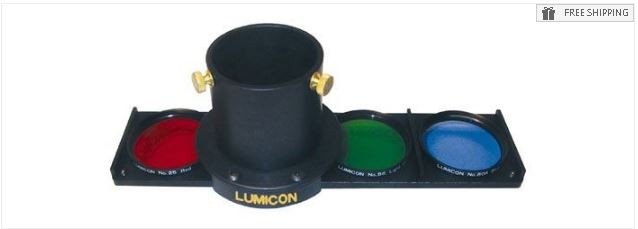 LUMICON 4-POSITION MULTIPLE FILTER SELECTOR - 2"