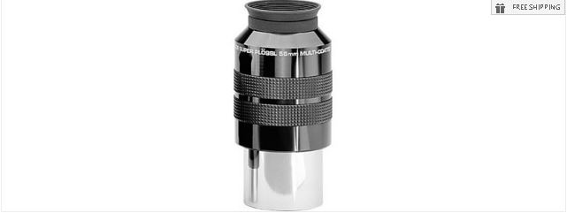 MEADE 56MM SERIES 4000 SUPER PLOSSL EYEPIECE - 2"