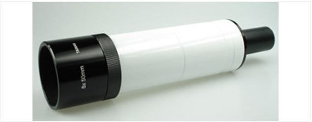 OPT 8X50 FINDER SCOPE - WHITE