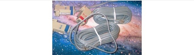 OPT RS232 CABLE FOR CELESTRON NEXSTAR/CPC/CGE/ADVANCED TELESCOPES - 25 FEET