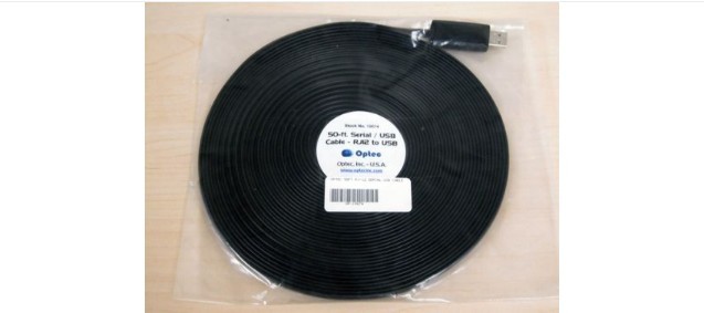 OPTEC 50 FT. RJ-12 SERIAL/USB CABLE