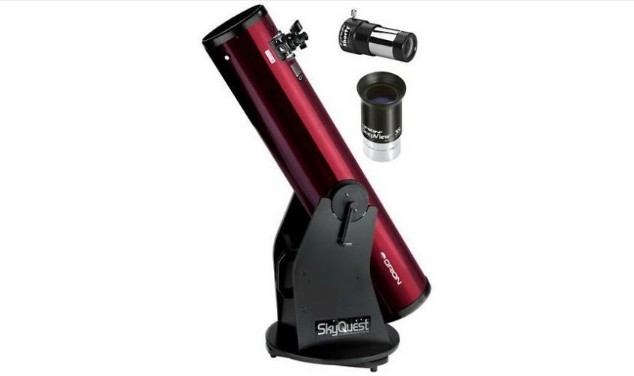 ORION LIMITED EDITION SKYQUEST XT8 CLASSIC DOBSONIAN TELESCOPE - RUBY RED