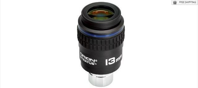 ORION 13MM STRATUS WIDE-FIELD EYEPIECE - 1.25" / 2"