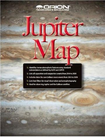 ORION JUPITER MAP & OBSERVING GUIDE