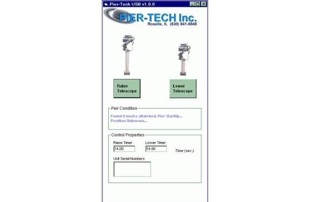 PIER-TECH REMOTE CONTROL SOFTWARE/HARDWARE PACKAGE