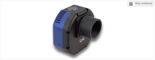 QSI 604S MONOCHROME CCD CAMERA - MECHANICAL SHUTTER