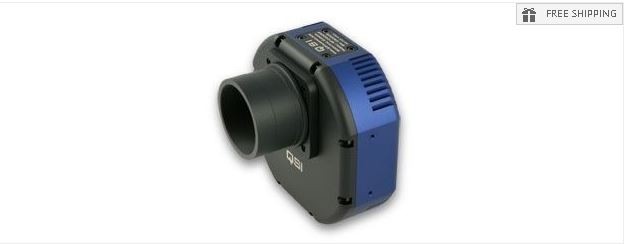QSI 620WSG-8 MONO CCD CAMERA - MECHANICAL SHUTTER, 8-POSITION CFW & INTEGRATED GUIDE PORT