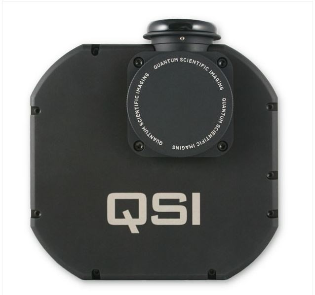 QSI 660WS MONOCHROME CCD CAMERA - MECHANICAL SHUTTER & 5 POSITION FILTER WHEEL