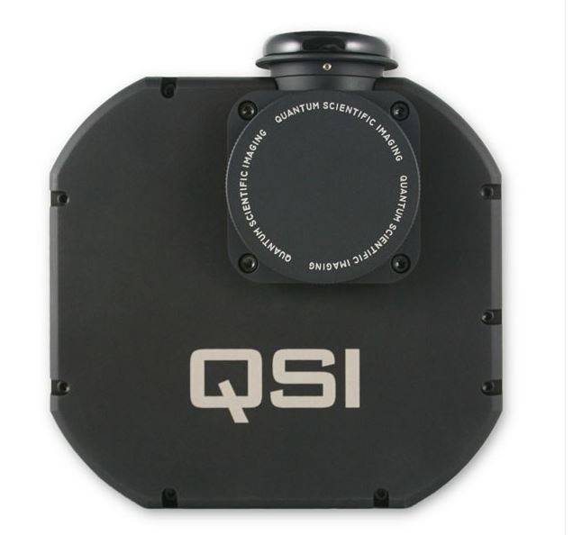QSI 660WSG MONOCHROME CCD CAMERA - MECHANICAL SHUTTER, INTEGRATED GUIDE PORT & 8 POSITION FILTER WHEEL