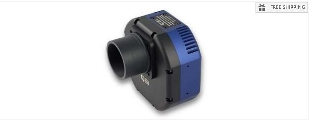QSI 683WSG MONO CCD CAMERA - MECHANICAL SHUTTER, 8-POSITION CFW & IGP WITH C-THREAD