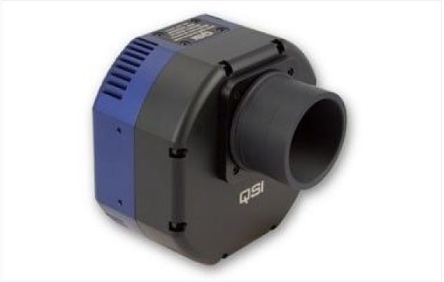 QSI 690WS MONOCHROME CCD CAMERA - MECHANICAL SHUTTER & 5 POSITION FILTER WHEEL