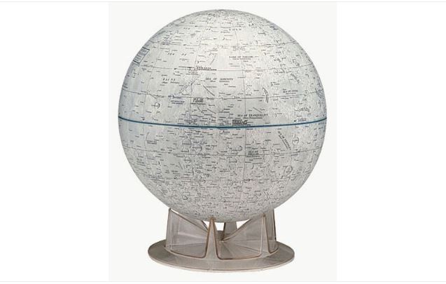 REPLOGLE 12" NASA MOON GLOBE