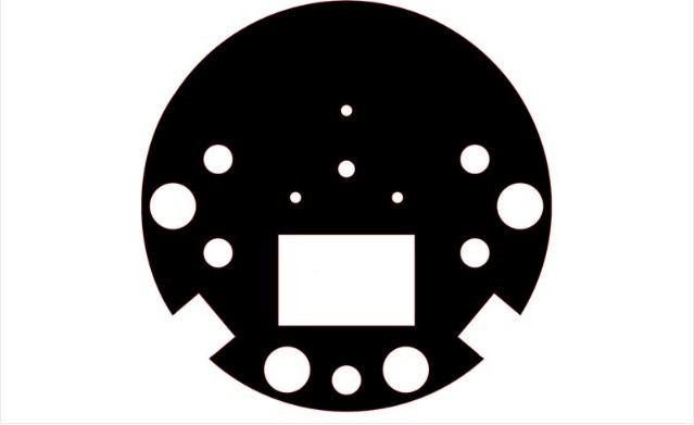 SHANNON TELESCOPICS STANDARD WEDGE ACCESSORY TRAY FOR MEADE LX90, 200, 600