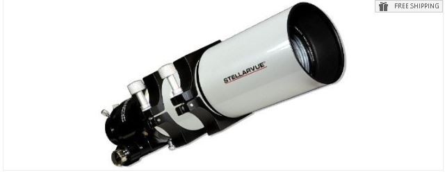 STELLARVUE SV080ST-25FT 80MM F/6 APO TRIPLET REFRACTOR - 2.5" FEATHERTOUCH FOCUSER