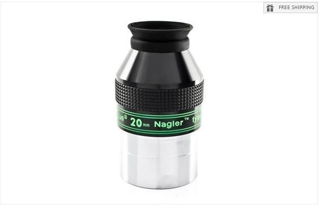TELE VUE 20MM NAGLER TYPE 5 EYEPIECE - 2"