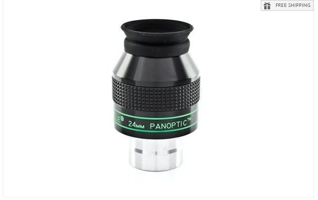 TELE VUE 24MM PANOPTIC EYEPIECE - 1.25"
