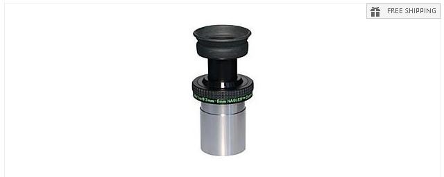 TELE VUE 3-6MM NAGLER CLICK-STOP ZOOM EYEPIECE - 1.25"