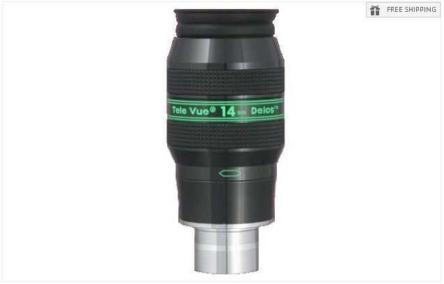 TELE VUE DELOS 14MM EYEPIECE - 1.25"