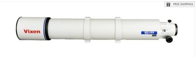 VIXEN ED115S REFRACTOR W/ DUAL SPEED FOCUSER