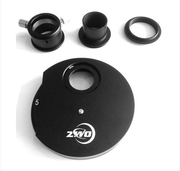 ZWO 5-POSITION COLOR FILTER WHEEL - 1.25"
