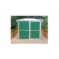 PIER-TECH TELE-STATION 2 ROLL-OFF ROOF OBSERVATORY - 7 'X 7' X 6' I.D.